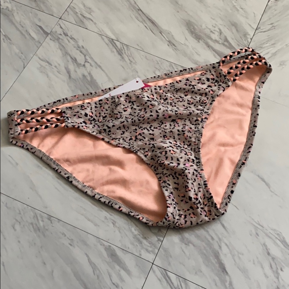 Neon Leopard Bikini Bottom